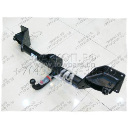 303290600001 WESTFALIA Фаркоп на BMW X6 E71 2008-2014 быстросъемное крепление с ключом. Требуется вырез в бампере. Нагрузки 3500/140 кг, масса фаркопа 32 кг