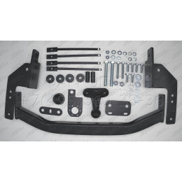 3017-F ORIS Фаркоп на Toyota Land Cruiser 200 2007-2021, включая Executive, Excalibur, TRD, Lexus LX570 2007-2021. Без выреза в бампере. Тип шара: F. Нагрузки: 2500/120 кг, масса фаркопа 22,8 к