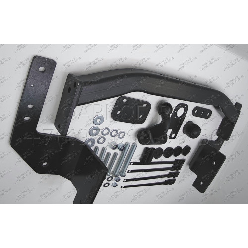 3017-F ORIS Фаркоп на Toyota Land Cruiser 200 2007-2021, включая Executive, Excalibur, TRD, Lexus LX570 2007-2021. Без выреза в бампере. Тип шара: F. Нагрузки: 2500/120 кг, масса фаркопа 22,8 кг (без электрики в комплекте)