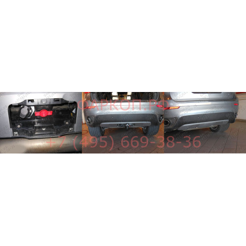 303290600001 WESTFALIA Фаркоп на BMW X6 E71 2008-2014 быстросъемное крепление с ключом. Требуется вырез в бампере. Нагрузки 3500/140 кг, масса фаркопа 32 кг