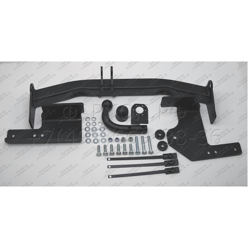3054-A ORIS Фаркоп на Toyota Land Cruiser 200 2007-2021 (кроме комплектаций Exclusive и Excalibur), Lexus LX570 2007-2021. Без выреза в бампере. Тип шара: A. Нагрузки: 1500/75 кг, масса фаркопа 21,4 кг (без электрики в комплекте)
