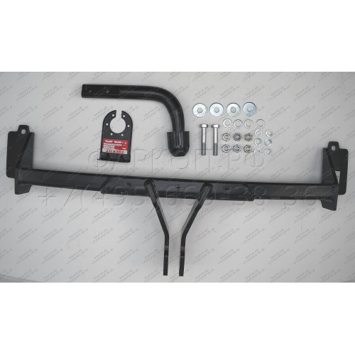 3939.12 SHERIFF Фаркоп на BMW X3 F25 2010-2018, кроме M-Sport, BMW X4 F26 2014-2018, кроме M-Sport без подрезки бампера. Тип шара: A. Нагрузки: 2000/75 кг, масса фаркопа 13,9 кг (без электрики в комплекте)