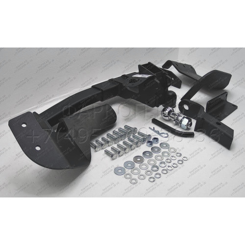 4165-E ORIS Фаркоп на Mitsubishi Outlander XL7 2007-2012, Peugeot 4007 2007-2012, Citroen C-Crosser 2007-2012 без выреза в бампере. Тип шара: E. Нагрузки: 1500/50 кг, масса фаркопа 25,15 кг (без электрики в комплекте)