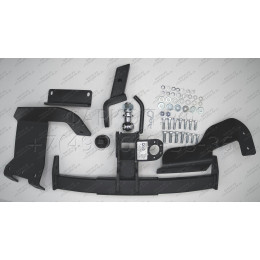 4165-E ORIS Фаркоп на Mitsubishi Outlander XL7 2007-2012, Peugeot 4007 2007-2012, Citroen C-Crosser 2007-2012 без выреза в бампере. Тип шара: E. Нагрузки: 1500/50 кг, масса фаркопа 25,15 кг (без 