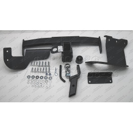 4165-E ORIS Фаркоп на Mitsubishi Outlander XL7 2007-2012, Peugeot 4007 2007-2012, Citroen C-Crosser 2007-2012 без выреза в бампере. Тип шара: E. Нагрузки: 1500/50 кг, масса фаркопа 25,15 кг (без 