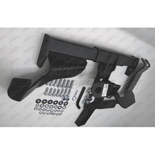 4165-E ORIS Фаркоп на Mitsubishi Outlander XL7 2007-2012, Peugeot 4007 2007-2012, Citroen C-Crosser 2007-2012 без выреза в бампере. Тип шара: E. Нагрузки: 1500/50 кг, масса фаркопа 25,15 кг (без электрики в комплекте)