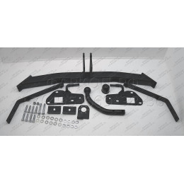4528-A ORIS Фаркоп на Mazda 6 хетчбек/седан 2008-2013. Необходима подрезка бампера. Тип шара: A. Нагрузки: 1500/70 кг, масса фаркопа 19,4 кг (без электрики в комп