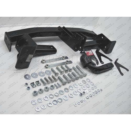 4780.12 SHERIFF Фаркоп на Xcite X-Cross 8 2024-, Chery Tiggo 8 2020-2024, Chery Tiggo 8 Pro 2021-2024, Chery Tiggo 8 Pro Max 2022-. Необходима подрезка бампера. Тип шара: A. Нагрузки: 1200/70 кг, масса фаркопа 14,2 кг (без электрики в комплекте)