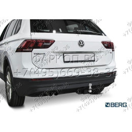 F.5111.002 BERG Фаркоп на Skoda Kodiaq 2017-2023, Volkswagen Tiguan 2016-2024, Skoda Karoq 2017-. Требуется подрезка бампера. Тип шара: E. Нагрузки: 2000/75 кг, масса фаркопа 15,2 кг (без 