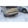 4165-E ORIS Фаркоп на Mitsubishi Outlander XL7 2007-2012, Peugeot 4007 2007-2012, Citroen C-Crosser 2007-2012 без выреза в бампере. Тип шара: E. Нагрузки: 1500/50 кг, масса фаркопа 25,15 кг (без электрики в комплекте)