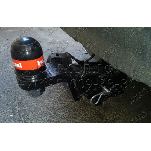 4165-E ORIS Фаркоп на Mitsubishi Outlander XL7 2007-2012, Peugeot 4007 2007-2012, Citroen C-Crosser 2007-2012 без выреза в бампере. Тип шара: E. Нагрузки: 1500/50 кг, масса фаркопа 25,15 кг (без электрики в комплекте)