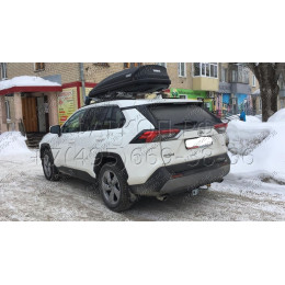 92518-A MOTODOR Фаркоп с оцинкованным шаром на Toyota RAV4 2019-2025, 2025-, Suzuki Across 2020-2025 без выреза в бампере. Тип шара: A. Нагрузки: 2100/100 кг, масса фаркопа 17,8 кг 