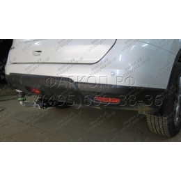 N122-BA TAVIALS ТСУ для Nissan X-Trail T32 2014-2022 без выреза бампера. Тип шара: C (оцинкованный, съемный). Нагрузки: 2000/75 кг, масса фаркопа 20,54 кг (без электрики 