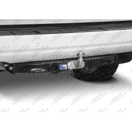 F.5713.001 BERG Фаркоп на Toyota Land Cruiser 200 (кроме Executive, TRD) 2007-2021, Lexus LX 2007-2022 без снятия и подрезки бампера. Тип шара: F. Нагрузки: 1500/75 кг, масса фаркопа 18 к
