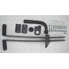 6508-A ORIS Фаркоп на UAZ 3159, 3160, 3162, 3163 Patriot 4x4 1994-2015, 2015- без подрезки бампера. Тип шара: A. Нагрузки: 1500/75 кг, масса фаркопа 13,3 кг (без электрики в комплекте)