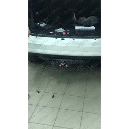 3015-F ORIS Фаркоп на Toyota Fortuner (кроме комплектации TRD) 2017- без выреза в бампере. Тип шара: F. Нагрузки: 2500/100 кг, масса фаркопа 20 кг (без электрики в ко