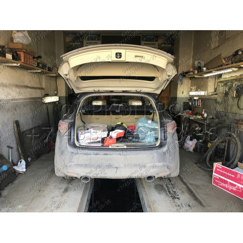 8011-A ORIS Фаркоп на Infiniti FX 2010-2014, Infiniti QX70 2014-2017 без выреза в бампере. Тип шара: A. Нагрузки: 1500/75 кг, масса фаркопа 21 кг (без электрики в комплекте)