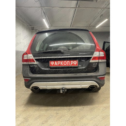 7011-A ORIS Фаркоп на Volvo XC60 2008-2017, Volvo XC70 2007-2016. Необходима подрезка бампера. Тип шара: A. Нагрузки: 1500/75 кг, масса фаркопа 16,05 кг (без электрики в комп