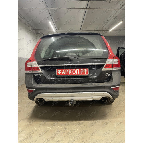 7011-A ORIS Фаркоп на Volvo XC60 2008-2017, Volvo XC70 2007-2016. Необходима подрезка бампера. Тип шара: A. Нагрузки: 1500/75 кг, масса фаркопа 16,05 кг (без электрики в комплекте)