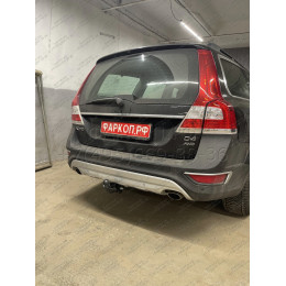 7011-A ORIS Фаркоп на Volvo XC60 2008-2017, Volvo XC70 2007-2016. Необходима подрезка бампера. Тип шара: A. Нагрузки: 1500/75 кг, масса фаркопа 16,05 кг (без электрики в комп