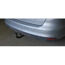 F-242 STEINHOF Фаркоп на Ford Focus II седан 02/2005-03/2011 (без подрезки бампера), Focus III седан 04/2011-2018 (требуется подрезка бампера). Тип шара: A. Нагрузки: 1600/75 кг,