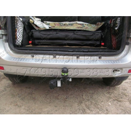 T-VAZ-19A TAVIALS ТСУ со съемным шаром для Лада Ларгус (Lada Largus) 2012-2022, в т.ч. Largus Cross без снятия и выреза бампера. Нагрузки: 900/50 кг, масса фаркопа 17,6 кг (б
