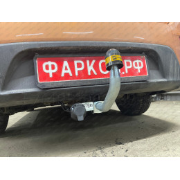 90907-A MOTODOR Фаркоп с оцинкованным шаром на Hyundai Solaris II седан 2017-2022, Kia Rio IV седан (дорестайл) 2017-2021, Solaris HS 2024-. Требуется подрезка бампера. Тип шара: 