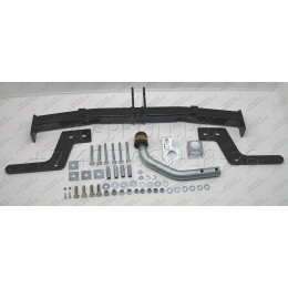 92107-A MOTODOR Фаркоп с оцинкованным шаром на Lada XRay 2016-2022, Lada X-Ray Cross 2018-2022 без выреза в бампере. Тип шара: A. Нагрузки: 900/75 кг, масса фаркопа 15 кг (без э