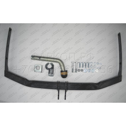 92703-A MOTODOR Фаркоп с оцинкованным шаром на Volkswagen Jetta седан 2011-2015, 2015-2018. Необходима подрезка бампера. Тип шара: A. Нагрузки: 1200/50 кг, масса фаркопа 