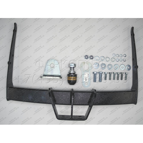 92705-FE MOTODOR Фаркоп с оцинкованным шаром на Volkswagen Transporter T5 фургон 2003-2015, T6 2015-2024, Volswagen Caravelle T5 2003-2015, T6 2015-2024, Volswagen Multivan T5 2003-2015, T6 2015-2024 без выреза в бампере. В т.ч. на авто с парктроником. Ти