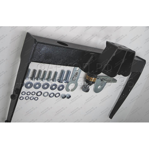 92705-FE MOTODOR Фаркоп с оцинкованным шаром на Volkswagen Transporter T5 фургон 2003-2015, T6 2015-2024, Volswagen Caravelle T5 2003-2015, T6 2015-2024, Volswagen Multivan T5 2003-2015, T6 2015-2024 без выреза в бампере. В т.ч. на авто с парктроником. Ти