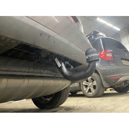 A-093 STEINHOF Фаркоп на Volkswagen Touareg 2002-2010, 2010-2018, Porsche Cayenne 2002-2010, 2010-2017, Audi Q7 (вкл. S-line) 2006-2015. Требуется подрезка бампера. Тип шара: AV (вертикальное быстросъемное крепление шара на ключе). Нагрузки: 3500/140 кг, 