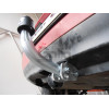 A020A GALIA Полностью оцинкованный фаркоп на Audi A3 хетчбек 3/5 дверей 1996-2003, VW Bora седан/универсал (только 2WD) 1998-2005, VW Golf IV хетчбек 3/5 дверей, универсал (только 2WD) 1997-2003. Подрозетник убирается за бампер. Тип шара: A. Невидимый выр