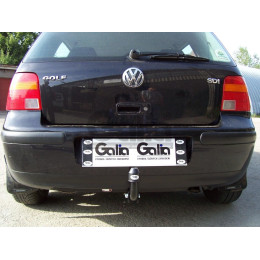 A020A GALIA Полностью оцинкованный фаркоп на Audi A3 хетчбек 3/5 дверей 1996-2003, VW Bora седан/универсал (только 2WD) 1998-2005, VW Golf IV хетчбек 3/5 дверей, универсал