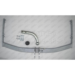 A020A GALIA Полностью оцинкованный фаркоп на Audi A3 хетчбек 3/5 дверей 1996-2003, VW Bora седан/универсал (только 2WD) 1998-2005, VW Golf IV хетчбек 3/5 дверей, универсал