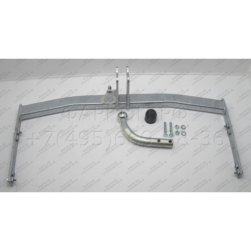 A020A GALIA Полностью оцинкованный фаркоп на Audi A3 хетчбек 3/5 дверей 1996-2003, VW Bora седан/универсал (только 2WD) 1998-2005, VW Golf IV хетчбек 3/5 дверей, универсал (только 2WD) 1997-2003. Подрозетник убирается за бампер. Тип шара: A. Невидимый выр