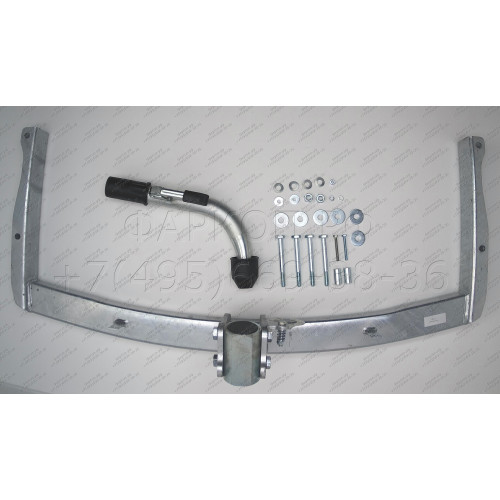 A036C GALIA Полностью оцинкованный фаркоп на Audi A4 седан/универсал (Avant) 2000-2007, включая 4WD (Quattro), SEAT Exeo седан/универсал 2009-2013. Подрозетник убирается за бампер. Тип шара: C (горизонтальный съемный). Невидимый вырез бампера. Нагрузки: 2