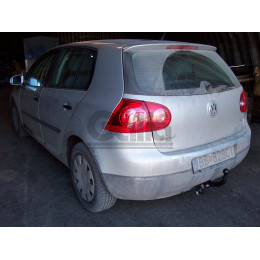 A038A GALIA Полностью оцинкованный фаркоп на Audi A3 2003-2008: хетчбек 3 двери, VW Golf V, VI, Plus хетчбек 3/5 дверей 2003-2008, 2008-2013 (2WD только). Тип шара: A. Подрезка б