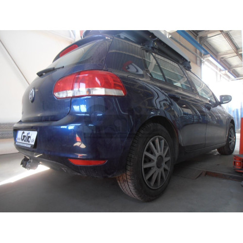 A038A GALIA Полностью оцинкованный фаркоп на Audi A3 2003-2008: хетчбек 3 двери, VW Golf V, VI, Plus хетчбек 3/5 дверей 2003-2008, 2008-2013 (2WD только). Тип шара: A. Подрезка бампера. Нагрузки: 1600/75 кг, масса фаркопа 14,02 кг