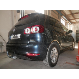 A038A GALIA Полностью оцинкованный фаркоп на Audi A3 2003-2008: хетчбек 3 двери, VW Golf V, VI, Plus хетчбек 3/5 дверей 2003-2008, 2008-2013 (2WD только). Тип шара: A. Подрезка б