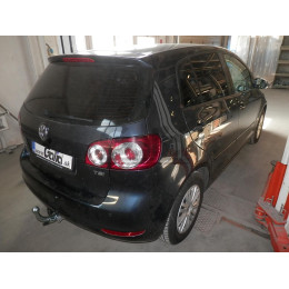 A038A GALIA Полностью оцинкованный фаркоп на Audi A3 2003-2008: хетчбек 3 двери, VW Golf V, VI, Plus хетчбек 3/5 дверей 2003-2008, 2008-2013 (2WD только). Тип шара: A. Подрезка б