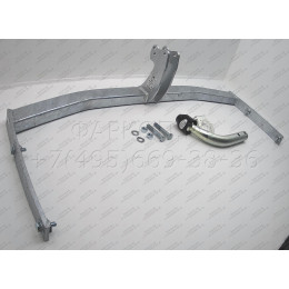 A038A GALIA Полностью оцинкованный фаркоп на Audi A3 2003-2008: хетчбек 3 двери, VW Golf V, VI, Plus хетчбек 3/5 дверей 2003-2008, 2008-2013 (2WD только). Тип шара: A. Подрезка б