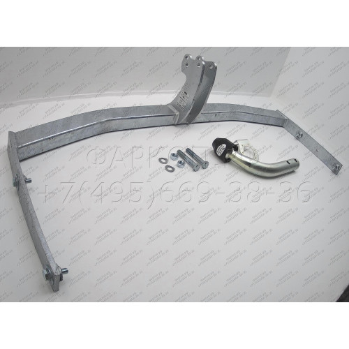 A038A GALIA Полностью оцинкованный фаркоп на Audi A3 2003-2008: хетчбек 3 двери, VW Golf V, VI, Plus хетчбек 3/5 дверей 2003-2008, 2008-2013 (2WD только). Тип шара: A. Подрезка бампера. Нагрузки: 1600/75 кг, масса фаркопа 14,02 кг