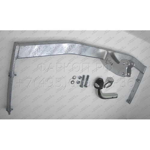 A038A GALIA Полностью оцинкованный фаркоп на Audi A3 2003-2008: хетчбек 3 двери, VW Golf V, VI, Plus хетчбек 3/5 дверей 2003-2008, 2008-2013 (2WD только). Тип шара: A. Подрезка бампера. Нагрузки: 1600/75 кг, масса фаркопа 14,02 кг
