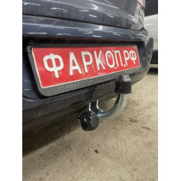 A038A GALIA Полностью оцинкованный фаркоп на Audi A3 2003-2008: хетчбек 3 двери, VW Golf V, VI, Plus хетчбек 3/5 дверей 2003-2008, 2008-2013 (2WD только). Тип шара: A. Подрезка б