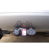 A045A GALIA Полностью оцинкованный фаркоп на Audi A3 Sportback хетчбек 5 дверей 2004-2008, 2008-2013. Тип шара: A. Подрезка бампера. Нагрузки: 1600/75 кг, масса фаркопа 15,02 кг