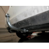 A045A GALIA Полностью оцинкованный фаркоп на Audi A3 Sportback хетчбек 5 дверей 2004-2008, 2008-2013. Тип шара: A. Подрезка бампера. Нагрузки: 1600/75 кг, масса фаркопа 15,02 кг