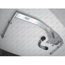 A045A GALIA Полностью оцинкованный фаркоп на Audi A3 Sportback хетчбек 5 дверей 2004-2008, 2008-2013. Тип шара: A. Подрезка бампера. Нагрузки: 1600/75 кг, масса фаркопа 