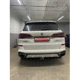 B-088 STEINHOF Фаркоп на BMW X5 G05 2018-, BMW X7 G07 2019-, BMW X6 G06 2019- без подрезки бампера. Тип шара: A. Нагрузки: 3500/200 кг, масса фаркопа 23,4 кг (без электрики в компл