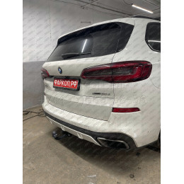 B-088 STEINHOF Фаркоп на BMW X5 G05 2018-, BMW X7 G07 2019-, BMW X6 G06 2019- без подрезки бампера. Тип шара: A. Нагрузки: 3500/200 кг, масса фаркопа 23,4 кг (без электрики в компл